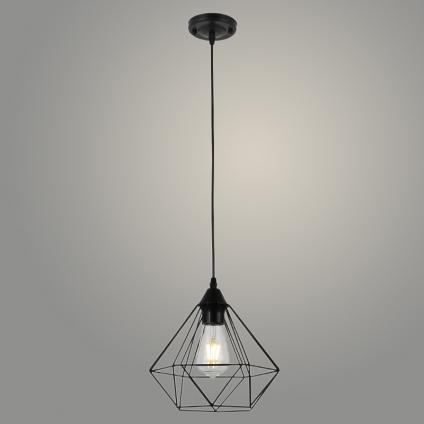 Подвес 74551/1HQ BK черный 1х40W E27 d250 h800, 24